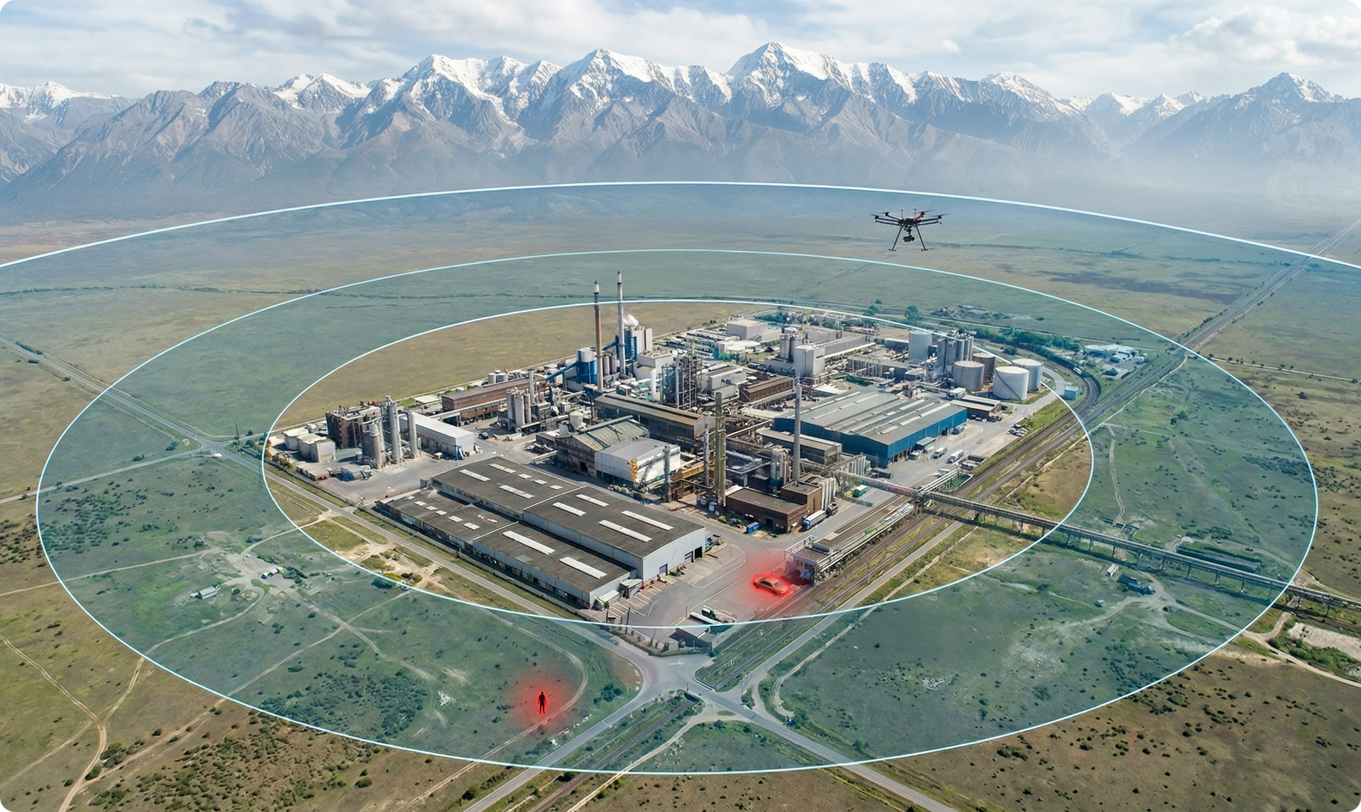 Aerial sentinel solution visual