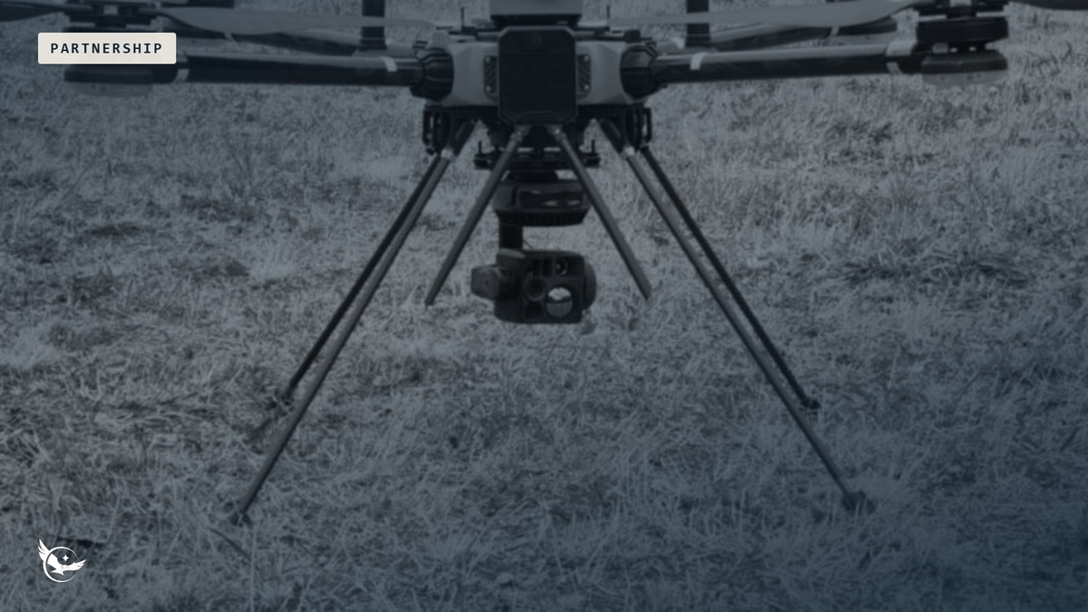 SCOPS mounted on a HEXADRONE TUNDRA 2.1 drone