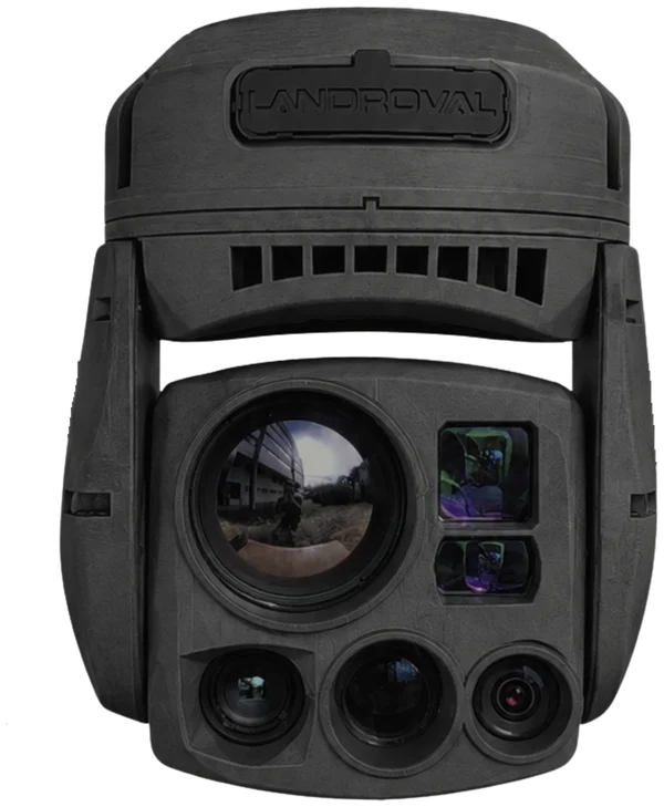 NISUS 2-axis 360° EO/IR gimbal